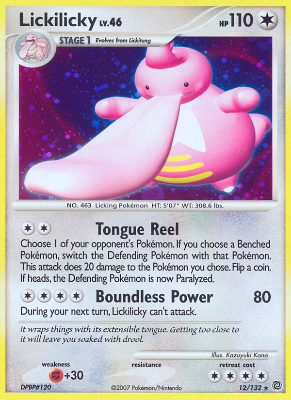 Lickilicky (12/132) [Diamond & Pearl: Secret Wonders] | Odin's Place