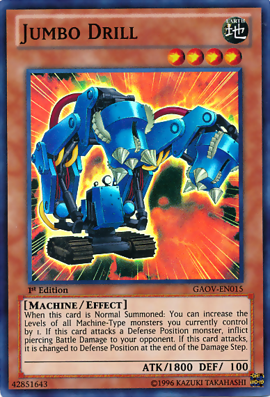 Jumbo Drill [GAOV-EN015] Super Rare | Odin's Place