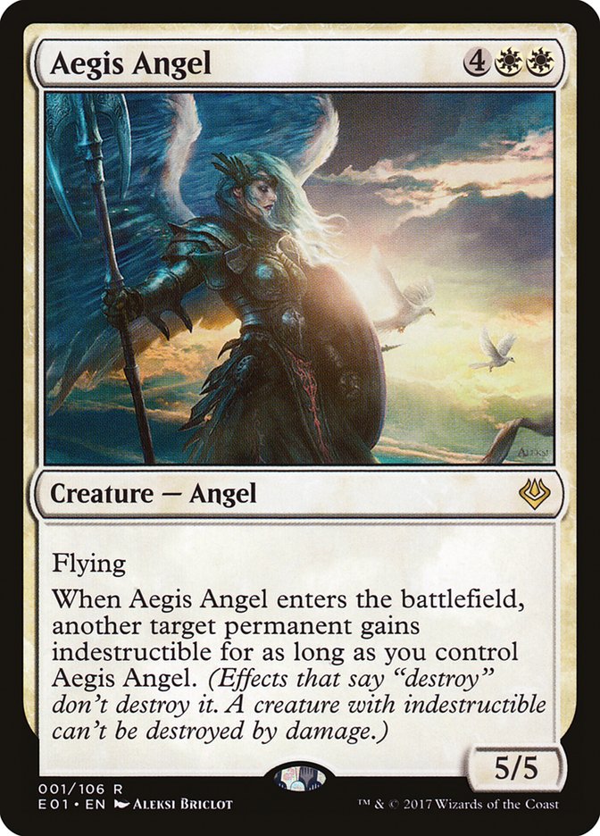 Aegis Angel (1) [Archenemy: Nicol Bolas] | Odin's Place