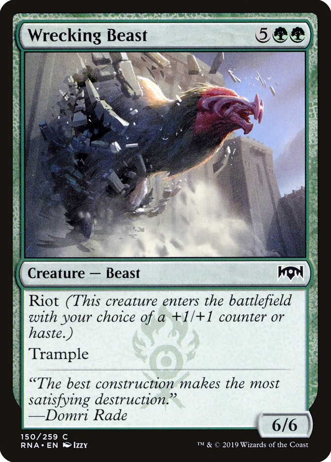 Wrecking Beast (150) [Ravnica Allegiance] | Odin's Place