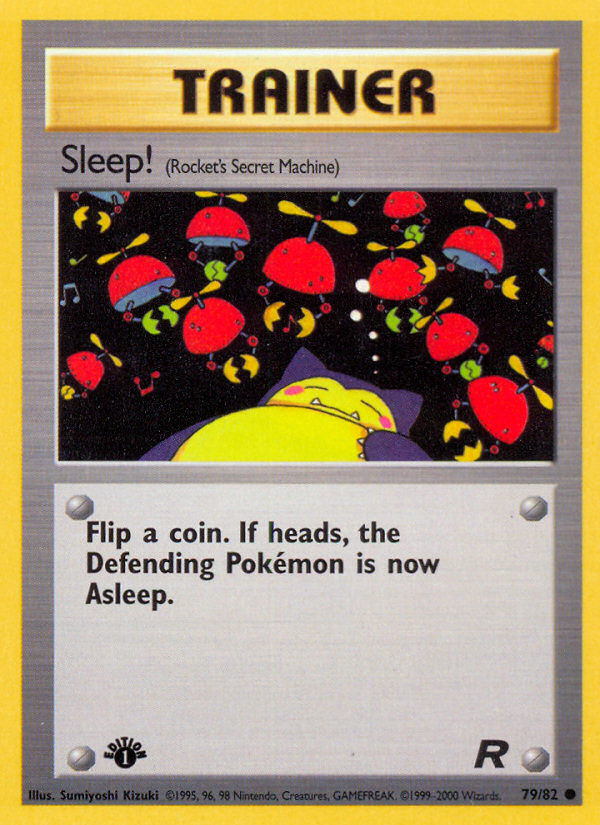 Sleep! (79/82) [Team Rocket 1st Edition] | Odin's Place