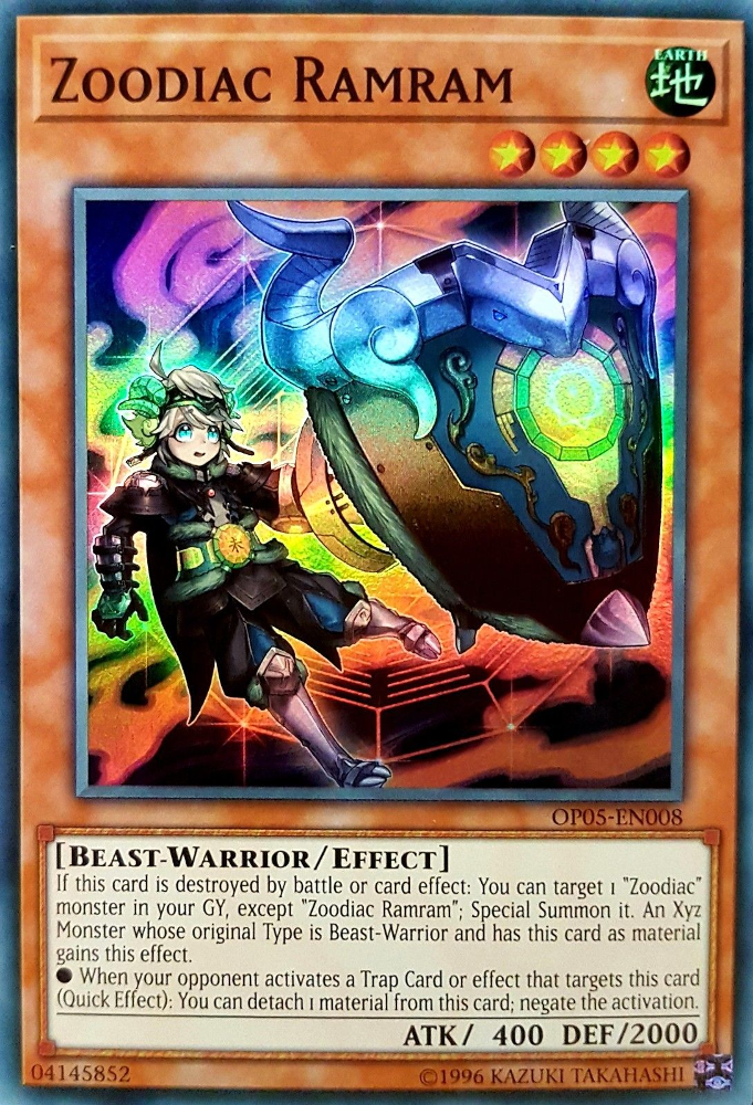Zoodiac Ramram [OP05-EN008] Super Rare | Odin's Place