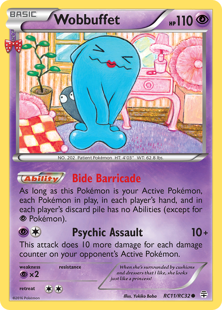 Wobbuffet (RC11/RC32) [XY: Generations] | Odin's Place