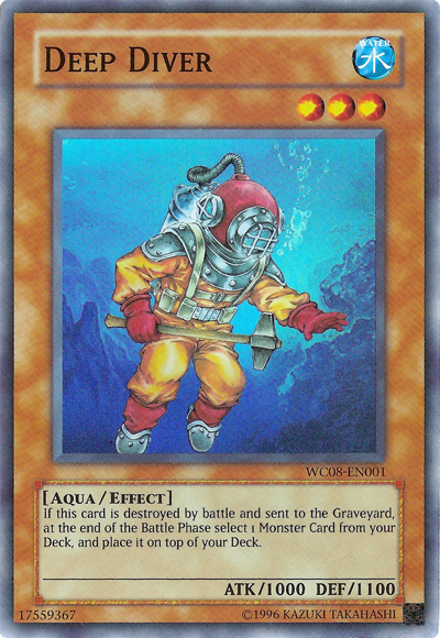 Deep Diver [WC08-EN001] Super Rare | Odin's Place