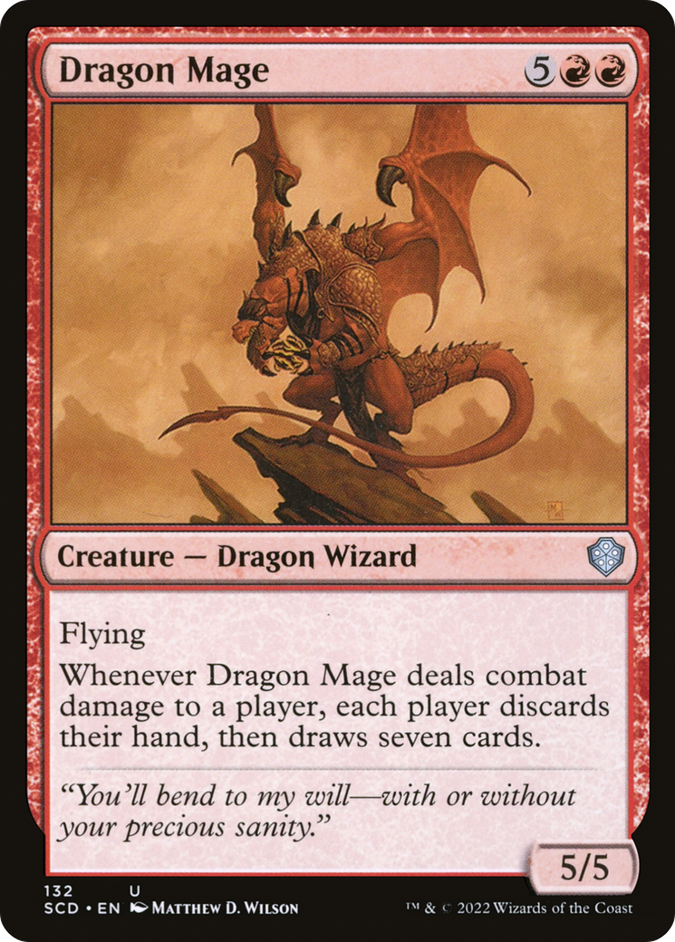 Dragon Mage [Starter Commander Decks] | Odin's Place
