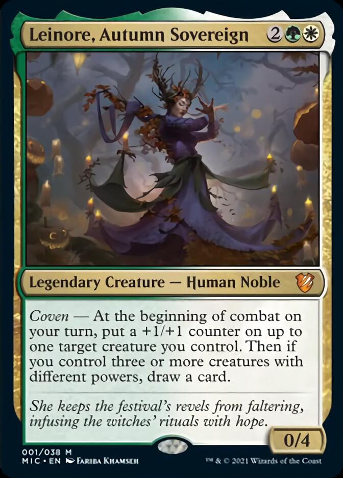Leinore, Autumn Sovereign [Innistrad: Midnight Hunt Commander] | Odin's Place