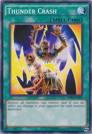 Thunder Crash [AP06-EN024] Common | Odin's Place
