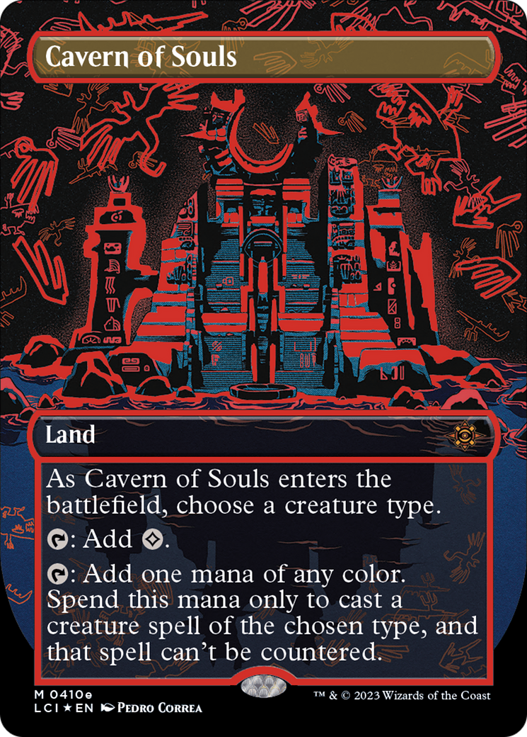 Cavern of Souls (0410e) (Borderless) [The Lost Caverns of Ixalan] | Odin's Place