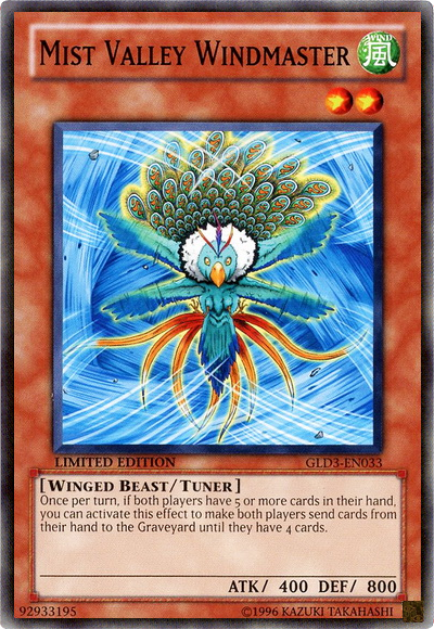Mist Valley Windmaster [GLD3-EN033] Common | Odin's Place