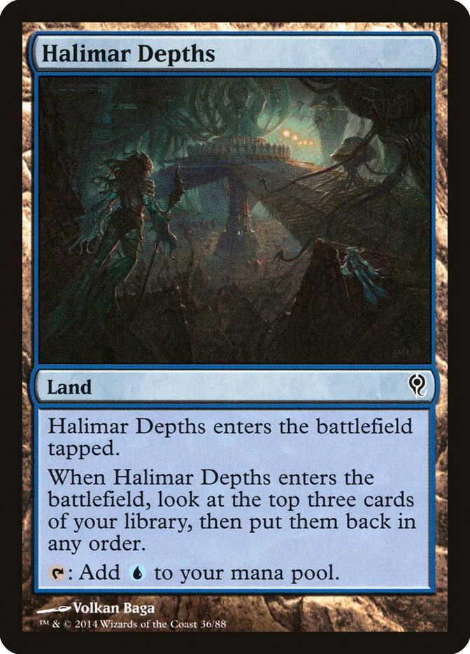 Halimar Depths (36) [Duel Decks: Jace vs. Vraska] | Odin's Place