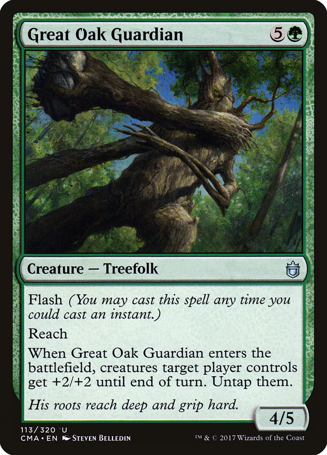 Great Oak Guardian (113) [Commander Anthology] | Odin's Place
