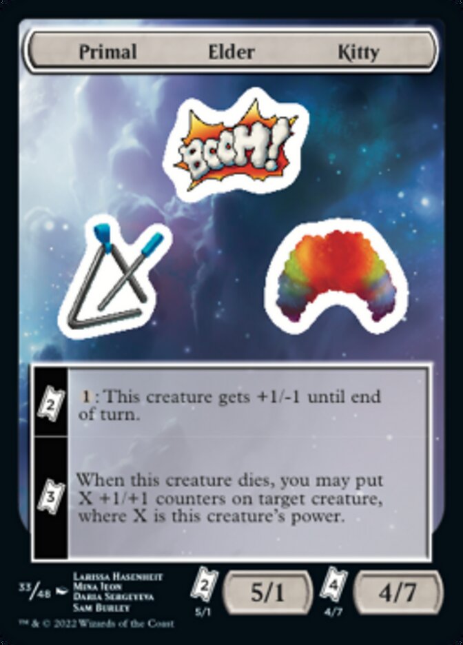 Primal Elder Kitty [Unfinity Stickers] | Odin's Place
