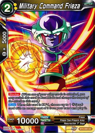 Military Command Frieza (BT5-095) [Miraculous Revival] | Odin's Place