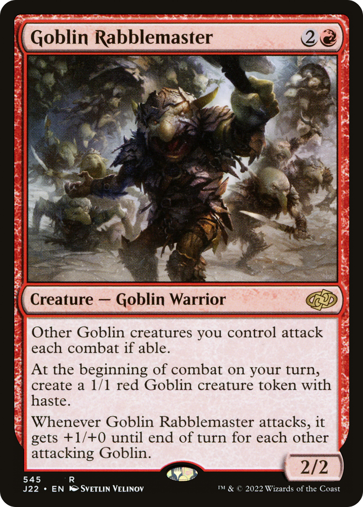 Goblin Rabblemaster [Jumpstart 2022] | Odin's Place