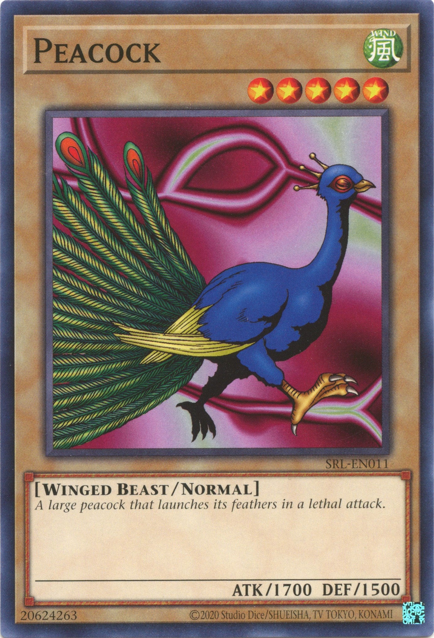 Peacock (25th Anniversary) [SRL-EN011] Common | Odin's Place