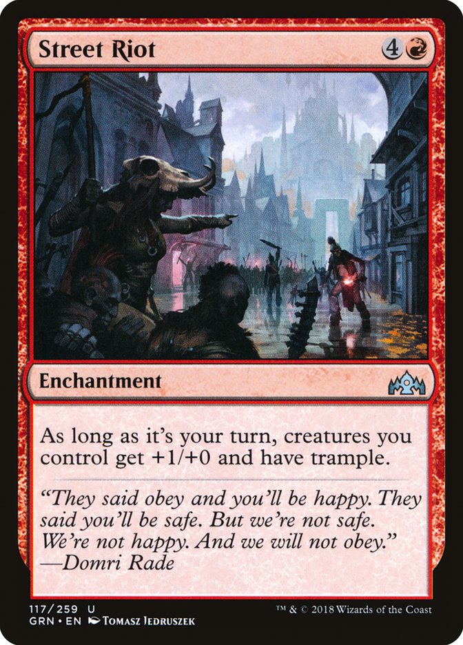 Street Riot (117) [Guilds of Ravnica] | Odin's Place