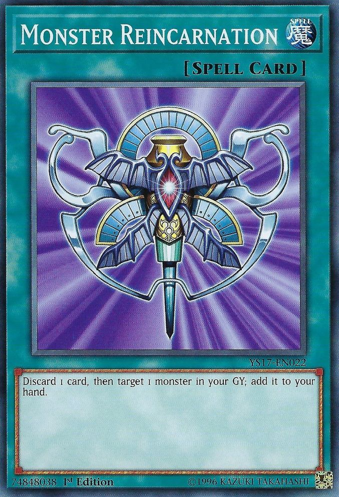 Monster Reincarnation [YS17-EN022] Common | Odin's Place