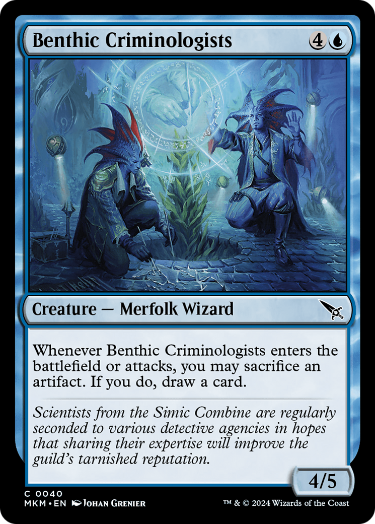 Benthic Criminologists [Murders at Karlov Manor] | Odin's Place