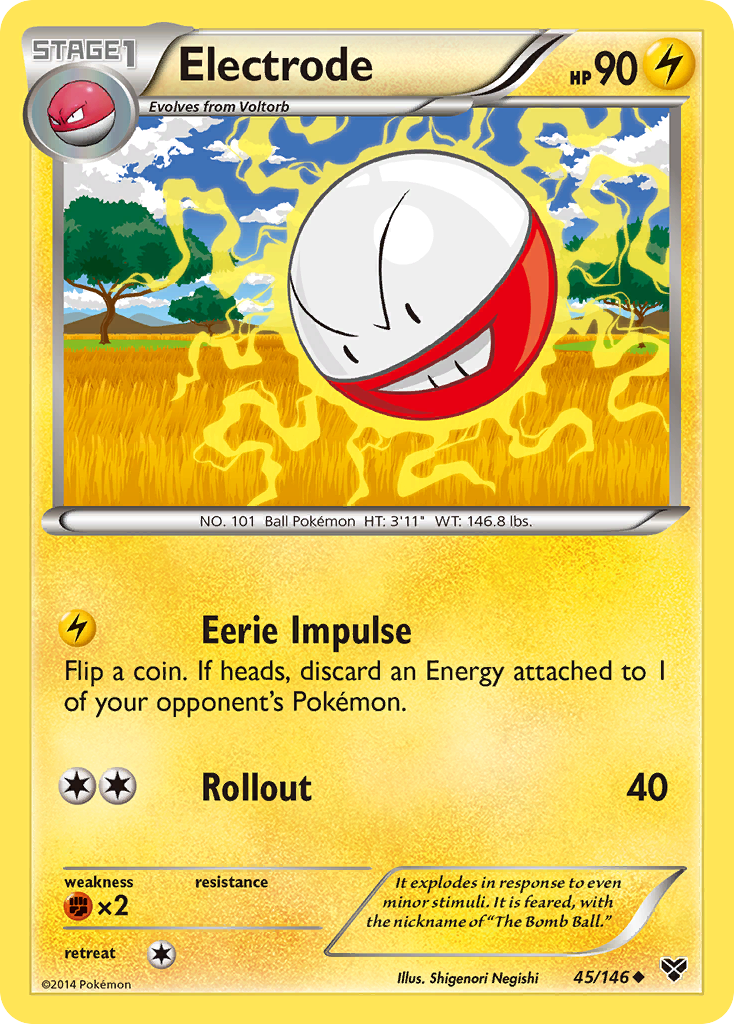 Electrode (45/146) [XY: Base Set] | Odin's Place