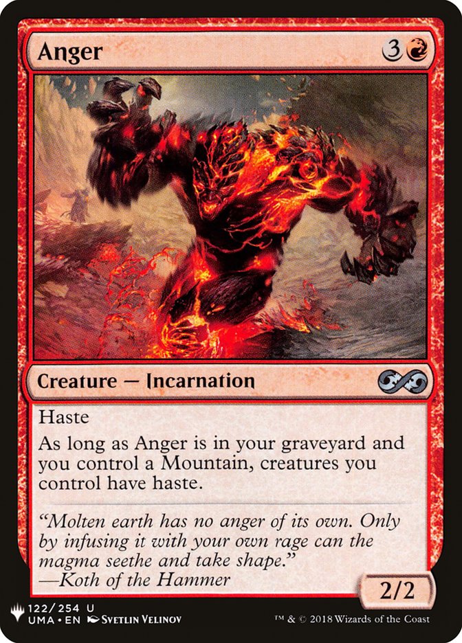 Anger [Mystery Booster] | Odin's Place