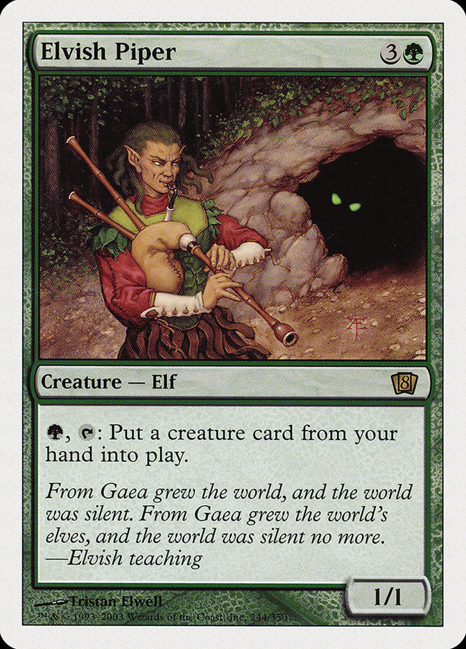 Elvish Piper (244) [Eighth Edition] | Odin's Place
