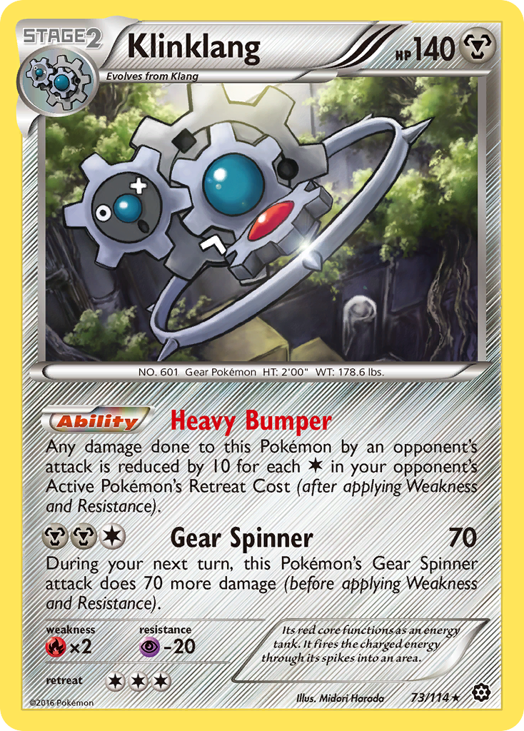 Klinklang (73/114) [XY: Steam Siege] | Odin's Place