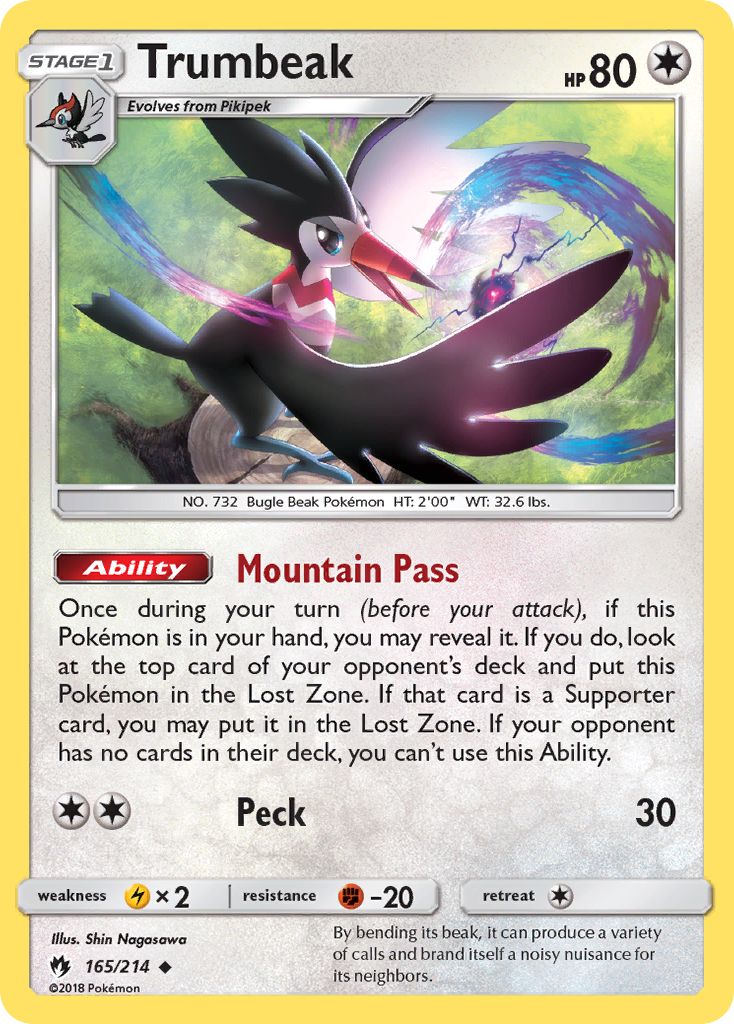 Trumbeak (165/214) [Sun & Moon: Lost Thunder] | Odin's Place
