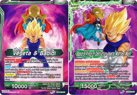 Vegeta & Babidi // Babidi & Prince of Destruction Vegeta, Mightiest Majin (BT11-062) [Vermilion Bloodline 2nd Edition] | Odin's Place