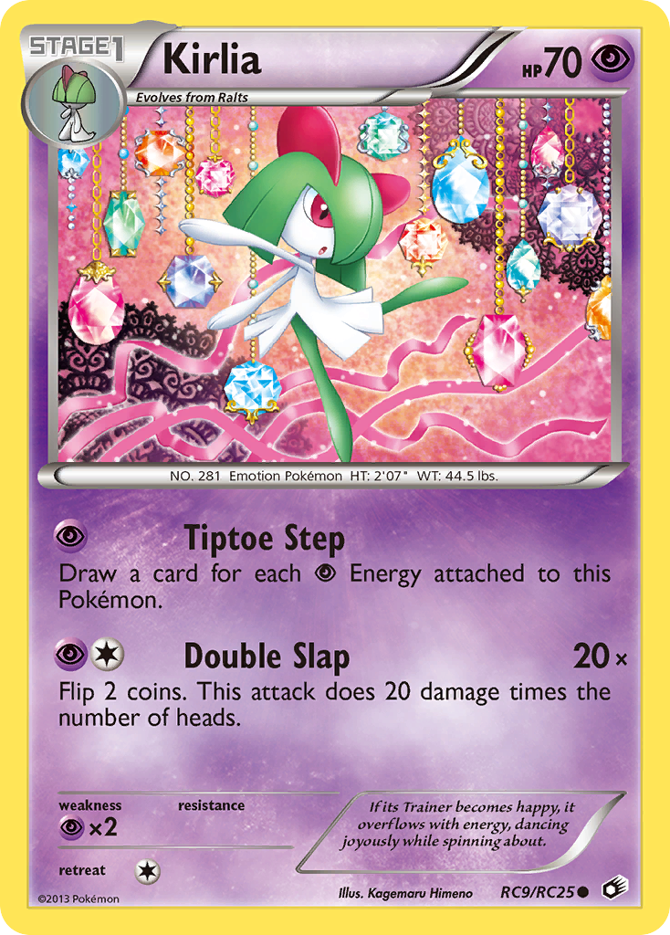 Kirlia (RC9/RC25) [Black & White: Legendary Treasures] | Odin's Place