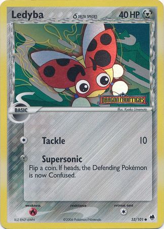 Ledyba (53/101) (Delta Species) (Stamped) [EX: Dragon Frontiers] | Odin's Place
