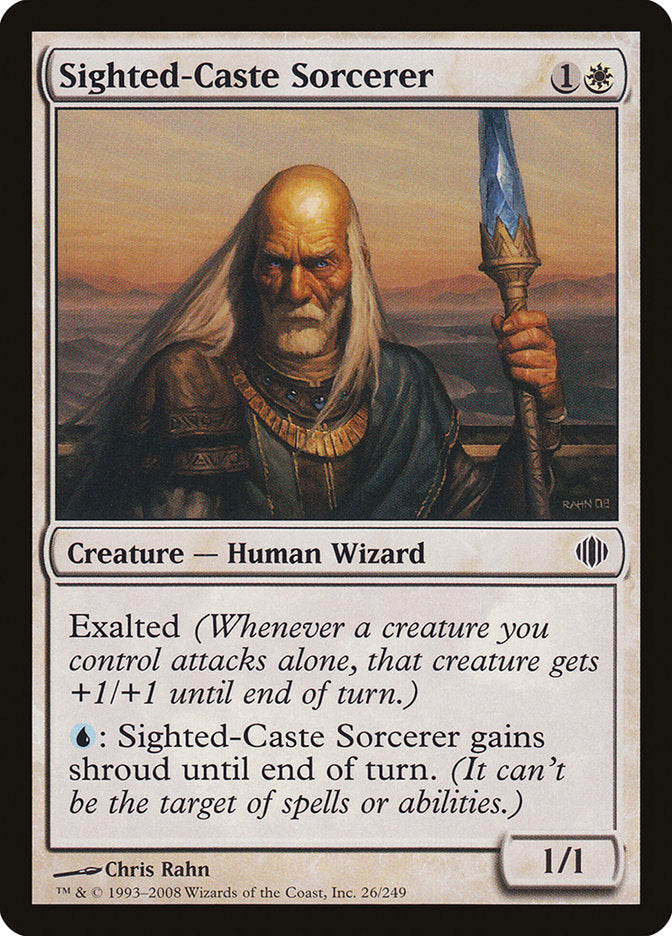 Sighted-Caste Sorcerer (26) [Shards of Alara] | Odin's Place