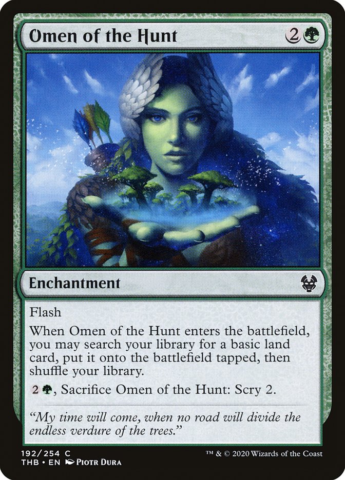 Omen of the Hunt [Theros Beyond Death] | Odin's Place