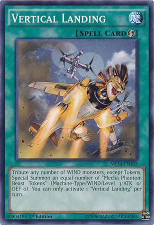 Vertical Landing [MP14-EN103] Common | Odin's Place