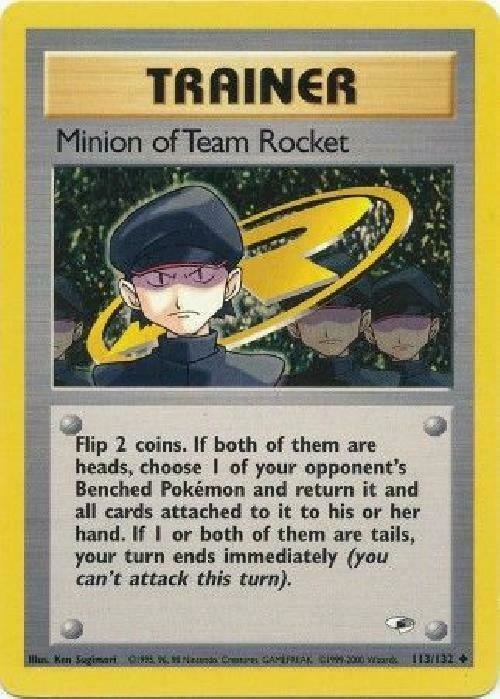 Minion of Team Rocket (113/132) [Gym Heroes Unlimited] | Odin's Place