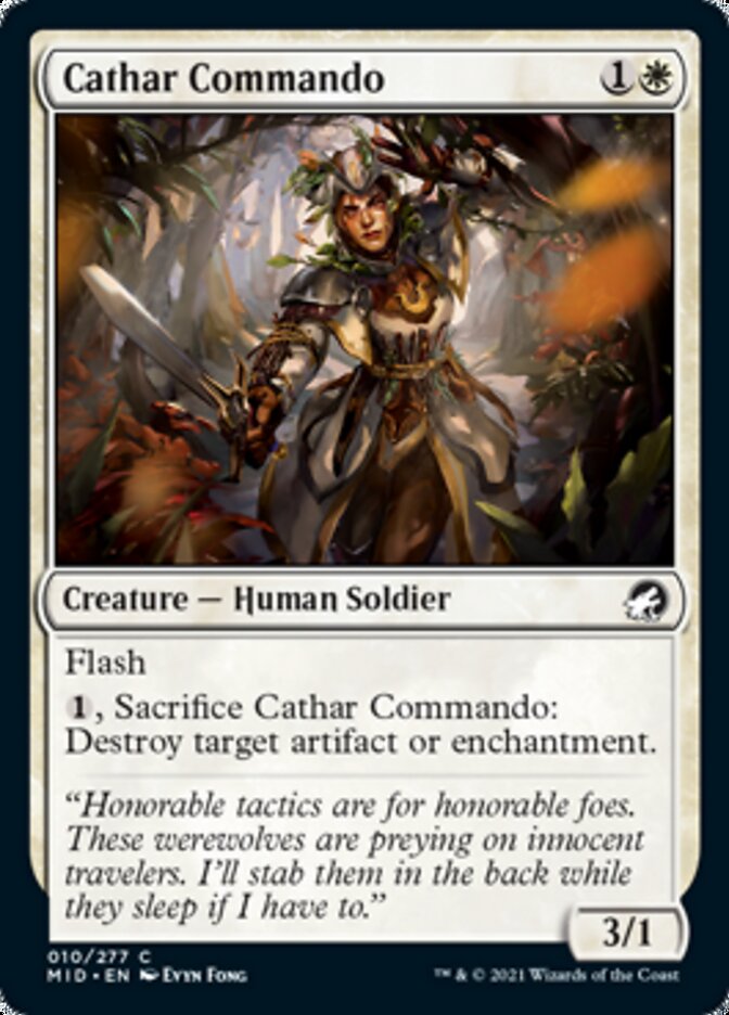 Cathar Commando [Innistrad: Midnight Hunt] | Odin's Place
