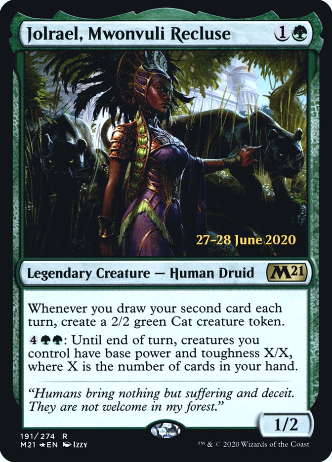 Jolrael, Mwonvuli Recluse [Core Set 2021 Prerelease Promos] | Odin's Place