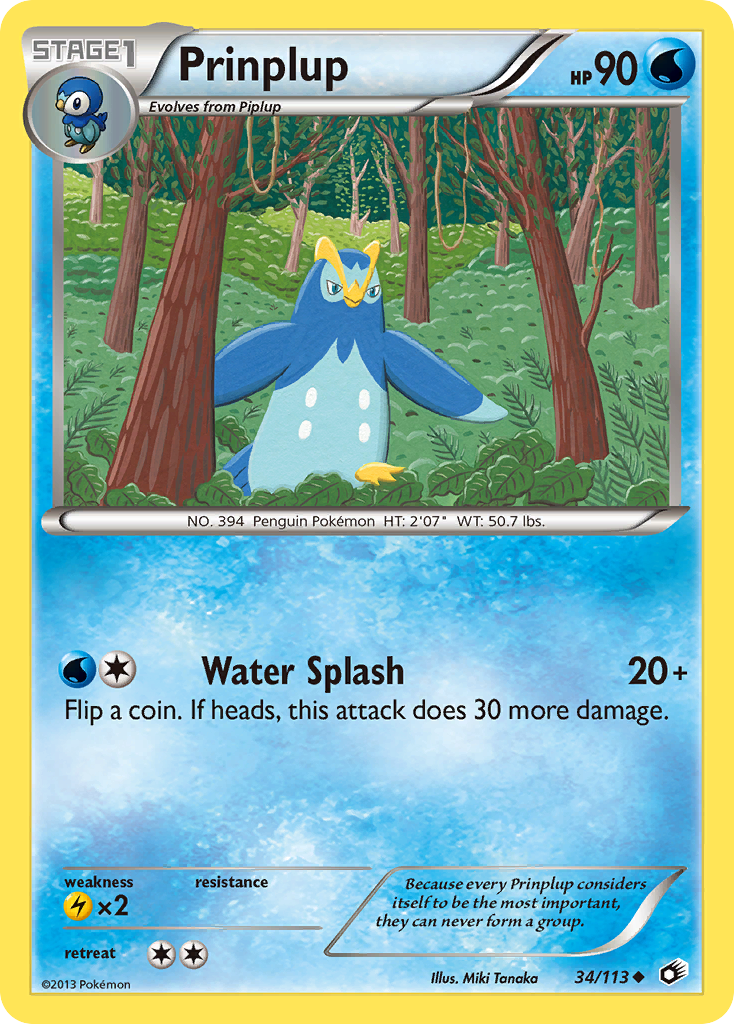 Prinplup (34/113) [Black & White: Legendary Treasures] | Odin's Place
