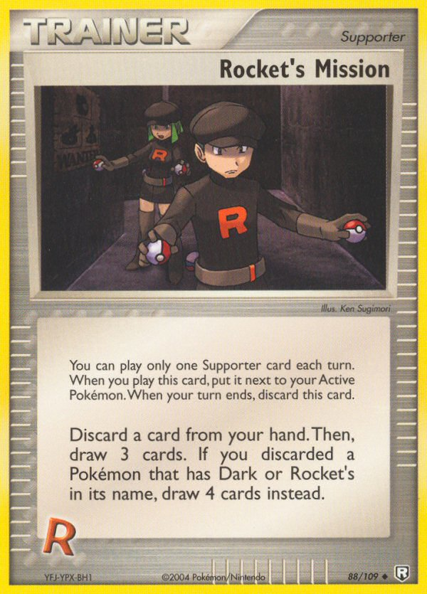 Rocket's Mission (88/109) [EX: Team Rocket Returns] | Odin's Place