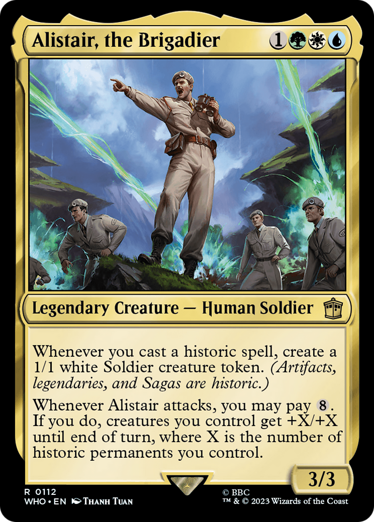 Alistair, the Brigadier [Doctor Who] | Odin's Place