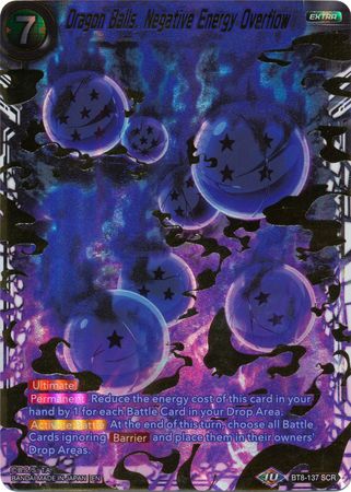 Dragon Balls, Negative Energy Overflow (BT8-137) [Malicious Machinations] | Odin's Place