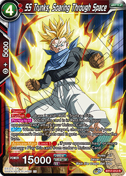 SS Trunks, Soaring Through Space (BT17-012) [Ultimate Squad] | Odin's Place