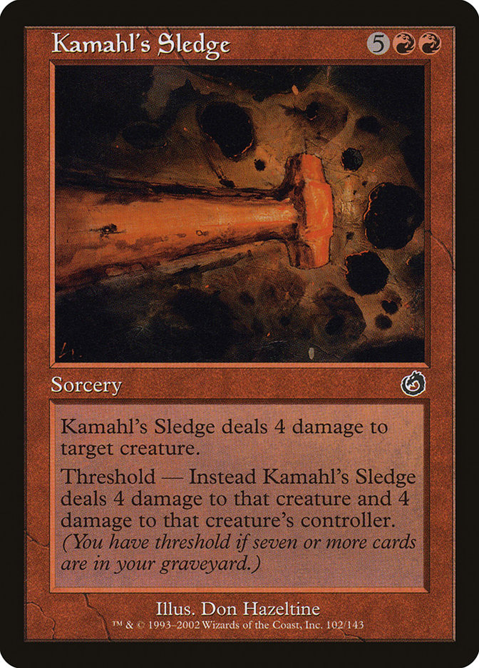 Kamahl's Sledge (102) [Torment] | Odin's Place