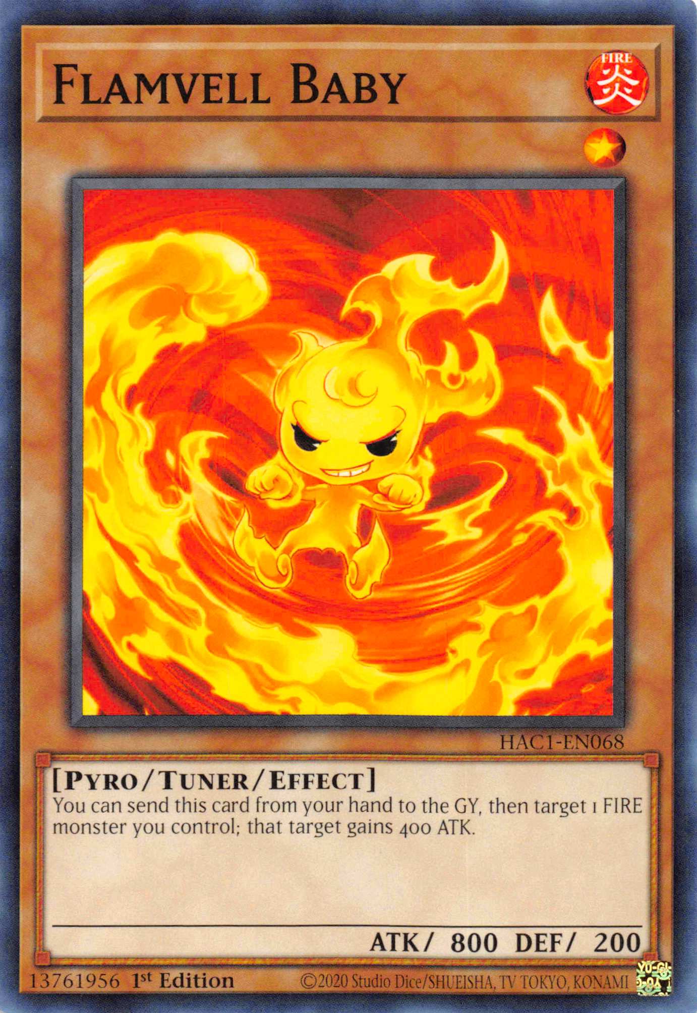 Flamvell Baby [HAC1-EN068] Common | Odin's Place