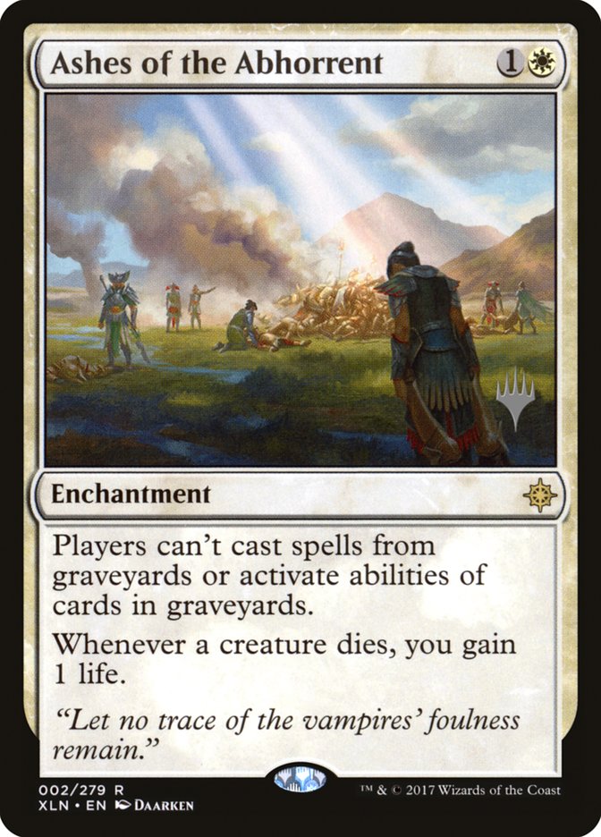Ashes of the Abhorrent (Promo Pack) [Ixalan Promos] | Odin's Place