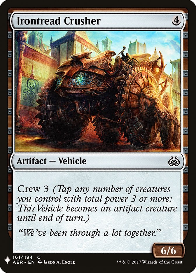 Irontread Crusher [Mystery Booster] | Odin's Place