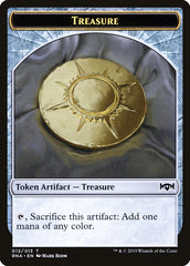 Cleric // Treasure Double-Sided Token [Ravnica Allegiance Guild Kit Tokens] | Odin's Place