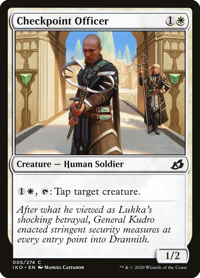 Checkpoint Officer [Ikoria: Lair of Behemoths] | Odin's Place