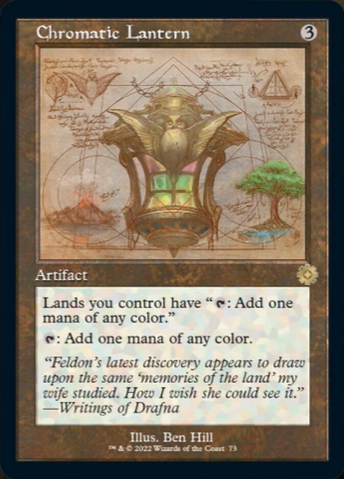 Chromatic Lantern (Retro Schematic) [The Brothers' War Retro Artifacts] | Odin's Place