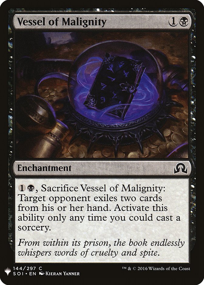 Vessel of Malignity [Mystery Booster] | Odin's Place