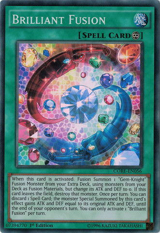Brilliant Fusion [CORE-EN056] Super Rare | Odin's Place
